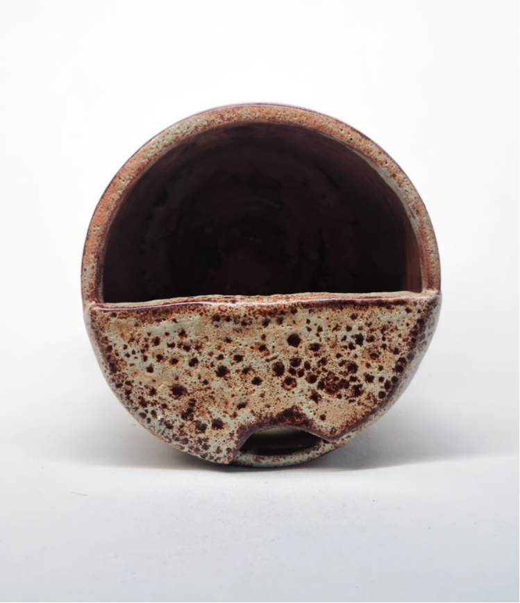 SAGE SPECKLE Ceramic Take-Away Coffee Cup