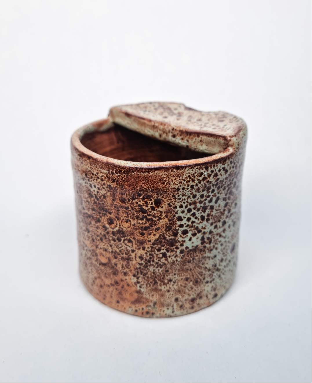 SAGE SPECKLE Ceramic Take-Away Coffee Cup