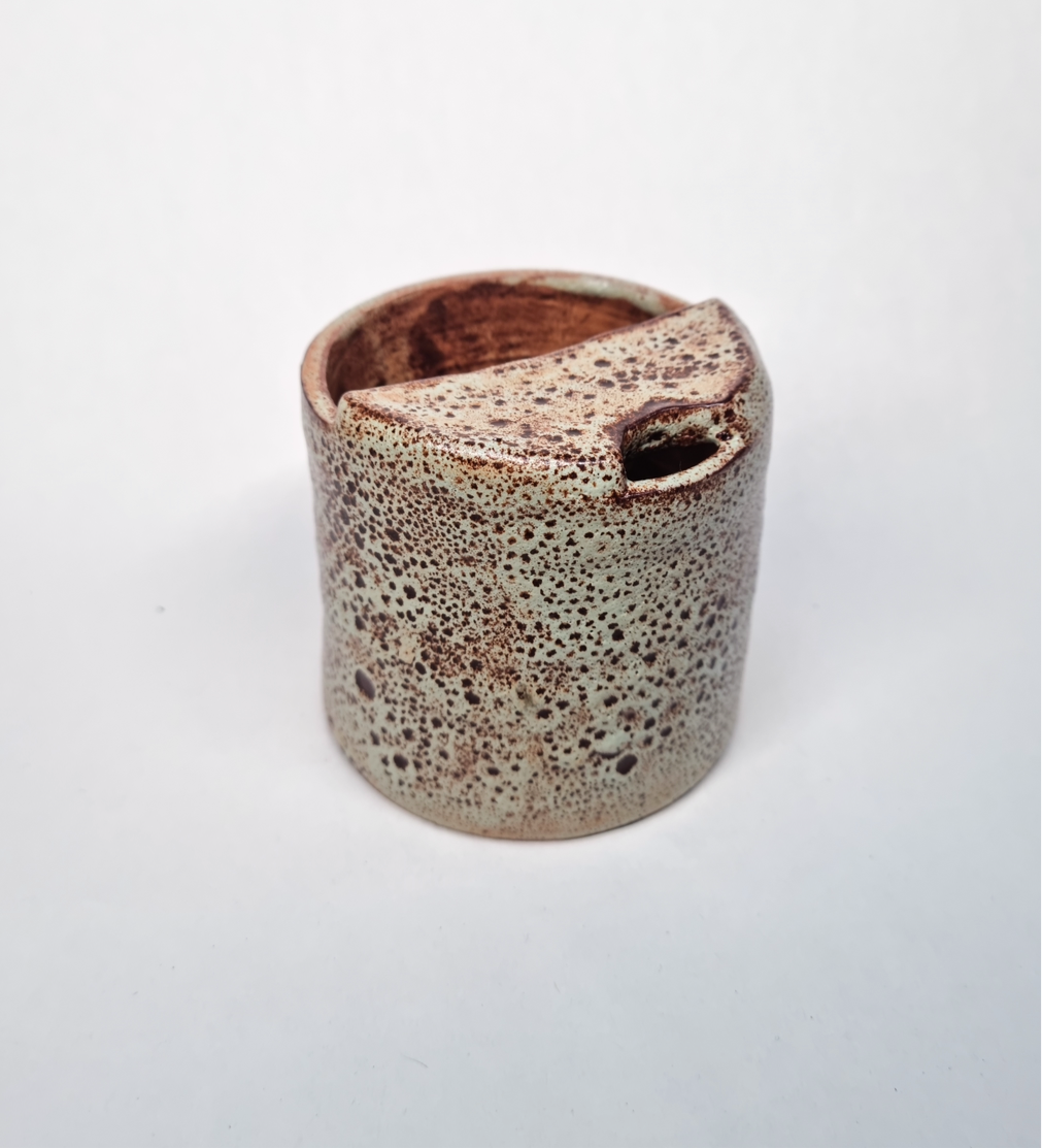 SAGE SPECKLE Ceramic Take-Away Coffee Cup