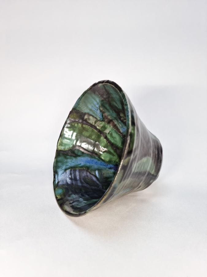 Metallic Rice Bowl