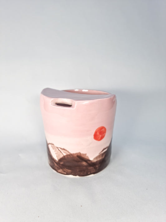 MOUNTAIN Ceramic Take-Away Coffee Cup