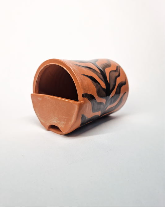 TAN Ceramic Take-Away Coffee Cup