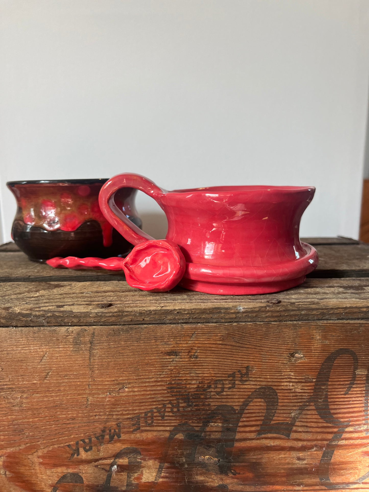 Ruby Slippers Matching Cup & Spoon